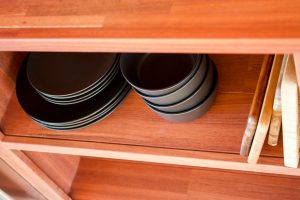 plywood home cupboards